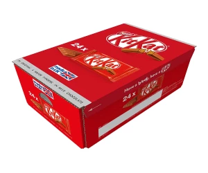 Deliciously Crunchy: Kit Kat 4 Fingers Box - 24pcs