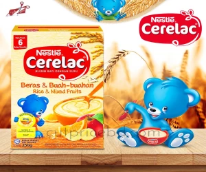 Nestle Cerelac Rice & Mixed Fruit 250gm - Best Quality and Organic
