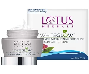 Lotus White Glow Skin Whitening & Brightening Nourishing Night Creme 60g
