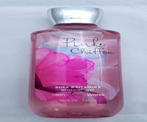 Bath & Body Works Signature Collection Pink Chiffon Shower Gel