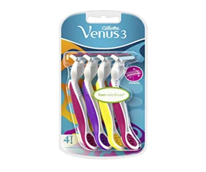 Venus 3 Disposable by Gillette Razor 4 Pack