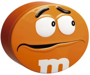 M&M's Tin Orange 200g - The Perfect Sweet Treat for Every Occasion