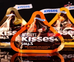 Hershey's Kisses Milk Chocolate With Hazelnut 150gm