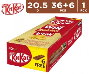 Kit kat 2 fingers 36+6 pc's Box
