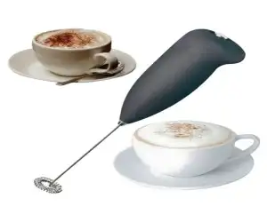 Hand Mixer Coffee Foam Maker - Blue