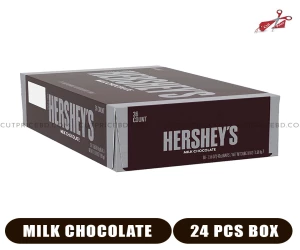 Hershey's Milk Chocolate Bar 24-Piece Box: Buy Online in Dubai