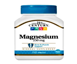 21st Century Magnesium 250 mg 110 Tablets