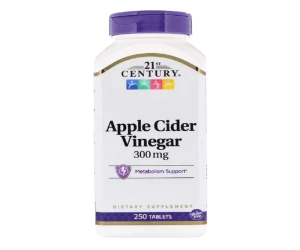 21st Century Apple Cider Vinegar 300mg 250 Tablets