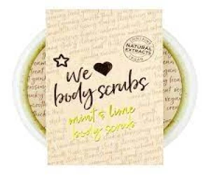 Superdrug We Heart BODY Mint & Lime Scrub 200ml