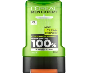 L'Oreal Men Expert Clean Power 100% Purifying Citrus wood Shower 300ml