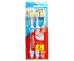 Colgate Extra clean toothbrush 3pcs
