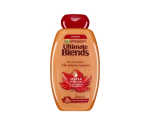 Garnier Ultimate Blends Shampoo | Maple Healer With Castor Oil & Maple Sap for Very Dry, Damaged Hair