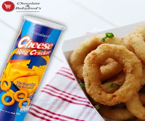 Cocoaland Cheese Ring Cracker 80G