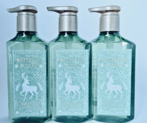 White Barn white tea and sage gentle gel hand soap
