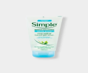 Simple Water Boost Micellar Gel Face Wash For Sensitive Skin 150ml