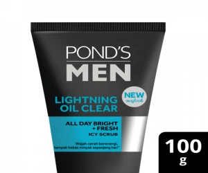 Ponds Men Facewash Lightning Oil Clear 100g
