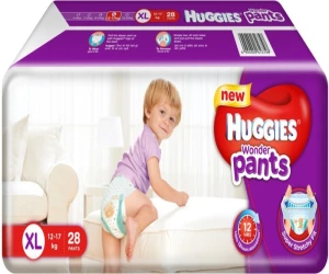 Huggies Wonder Pants Bubble Bed XL, 28 pcs (12-17 Kg)