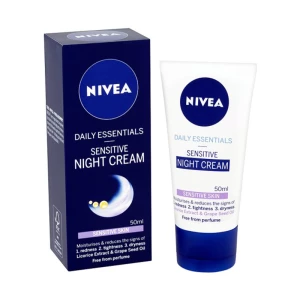 Nivea Sensitive Night Cream Tube 50Ml