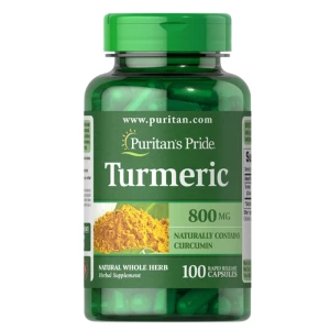 Puritan’s Pride Turmeric 800mg 100 Capsules