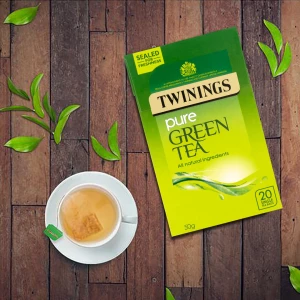 Twinings Pure Green Tea 50G 25 Tea Bags
