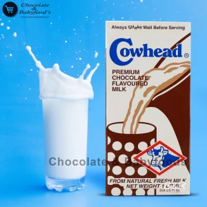 Cowhead Premium Chocolate Flavoured Milk - 1 Litre: Indulge in the Creamy Delight of Chocolate!