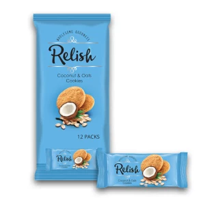 Relish Coconut & Oats Cookies 504G