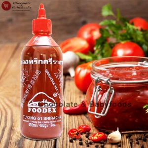Foodex Sriracha Hot Chilli Sauce 435ml - Add a Spicy Kick to Your Meals!