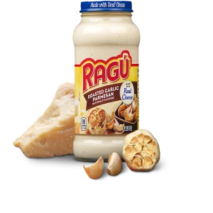 Ragu roasted garlic parmesan sauce 453g