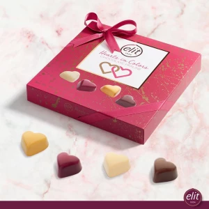 Indulge in Elit Hearts: Irresistible Colors of Chocolate Praline