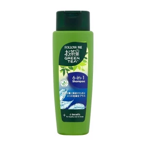 Follow Me Green Tea Shampoo: Get 6 Benefits in 1 Bottle (320ml)