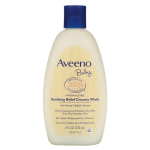 Aveeno Baby Soothing Relief Creamy Wash Fragrance Free - 236ml