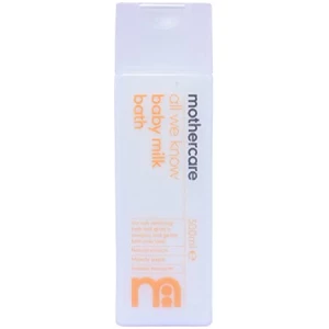 Mothercare All We Know Baby Milk Bath - 300ml: Nourishing and Gentle Formula for Your Baby's Bath Time