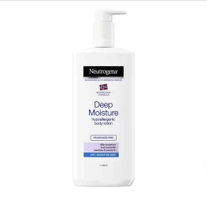 Experience Ultimate Hydration with Neutrogena Norwegian Formula Deep Moisture Sensitive Body Lotion - 400mL