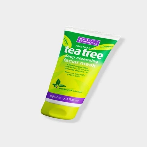 Beauty Formulas Tea Tree Deep Cleansing Face Mask: Purify Your Skin Naturally
