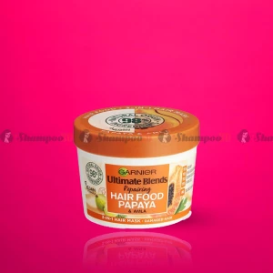 Garnier Ultimate Blends Hair Food Papaya Treatment for Damaged Hair - 3-in-1 Mask for Intensive Repair - 390ml