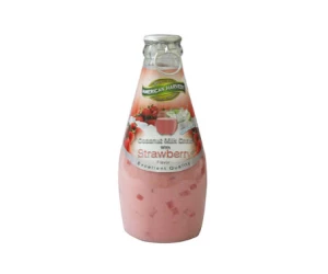 American Harvest Coconut Milk W Strawberry 290ml