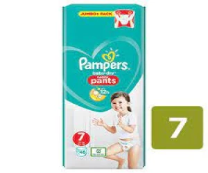 Pampers Nappy Pants Jumbo pack Size- 7