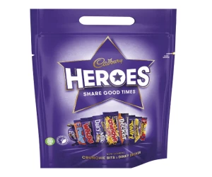 Cadbury Heroes Packet 357gm