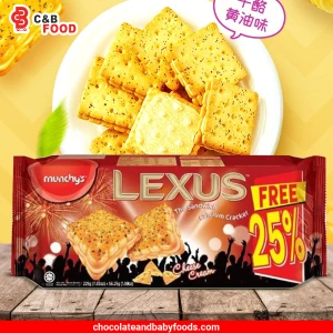 Munchy's Lexus Cheese Cream 285G: Indulge in Creamy Cheese Delights