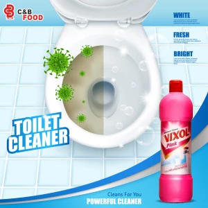 Bathroom Cleaner Vixol Pink 450ml - Say Goodbye to Grime and Hello to Sparkling Clean Bathrooms!