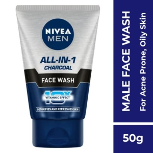 Nivea Men All-In-1 Charcoal Face Wash - 50g