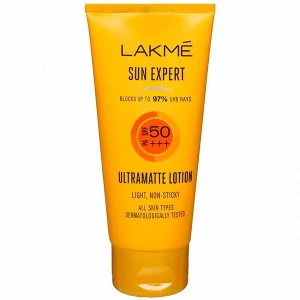 Lakme Sun Expert SPF 50 PA+ Ultra Matte Lotion 100ml - Beat the Sun with this Ultra Matte Sunscreen!
