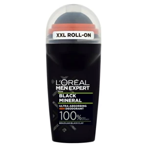 L'Oreal Men Expert Black Mineral Ultra Absorbing Deodorant - 50ml | Effective Sweat Control & Odor Protection | Ecommerce Site