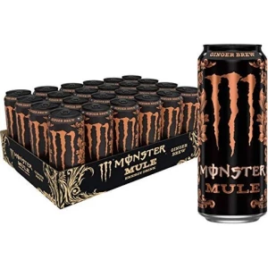 Monster Energy Mule Ginger Brew 500ml: Unleash the Power of Zesty Ginger with this Energizing Beverage