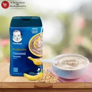 Gerber Probiotic Oatmeal Banana cereal 227g
