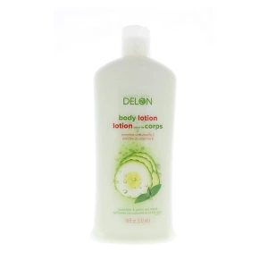 Delon Body Lotion: Revitalizing Formula with Vitamin E, Cucumber & Green Tea Scent
