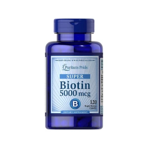Puritan’s Pride Biotin 5000 mcg - 120 Capsules