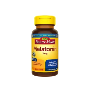 "Nature Made Melatonin 3mg: Promote Restful Sleep and Wake Up Refreshed"