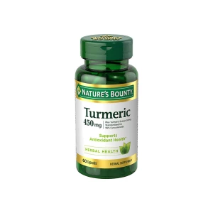 Nature's Bounty Turmeric Curcumin 450mg - Enhance Your Well-Being Naturally 60 Softgels
