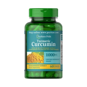 Puritan's Pride Turmeric Curcumin 1000mg with Bioperine - Enhance Your Wellness Today!
